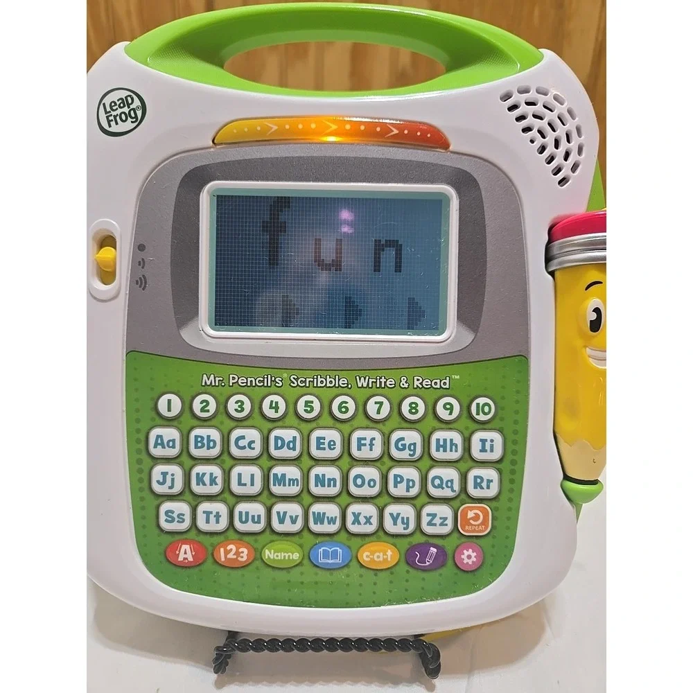 Leap Frog Mr. Pencils Scribble Write And Read. Working! New Condition!